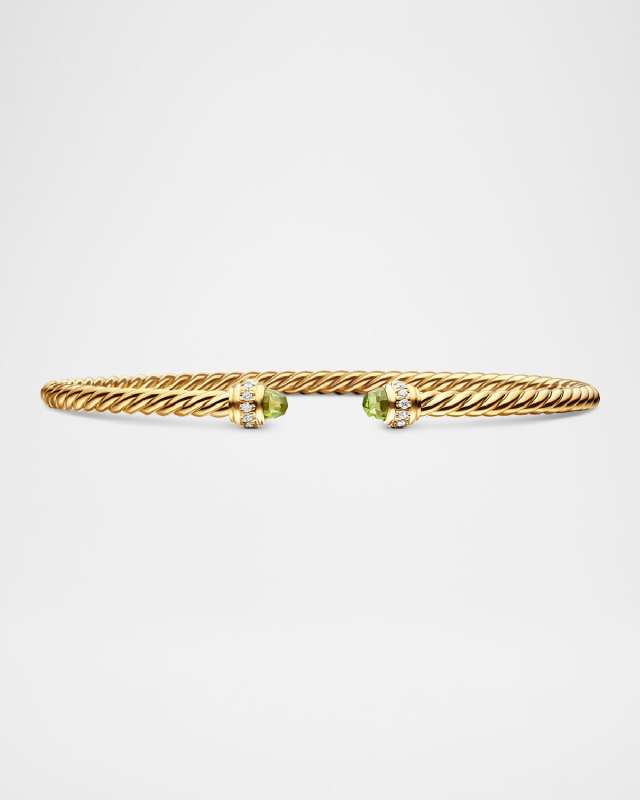 3mm Cablespira Bracelet in 18K Gold